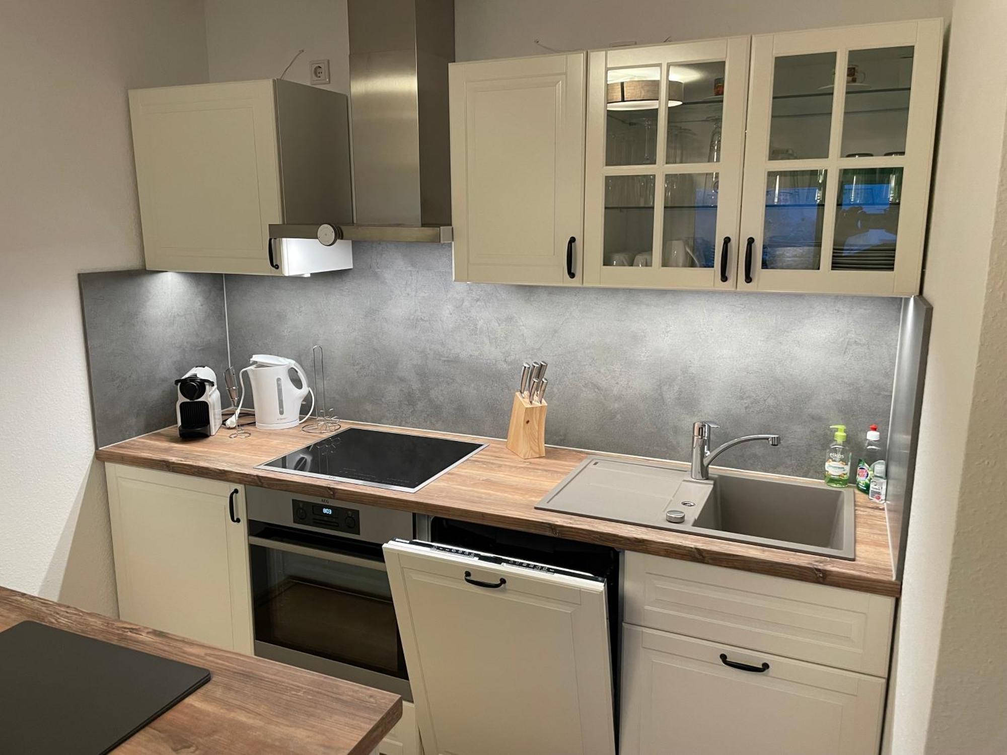 2-Zimmer Ferienwohnung "Am Waldrand" Schönwalde エクステリア 写真